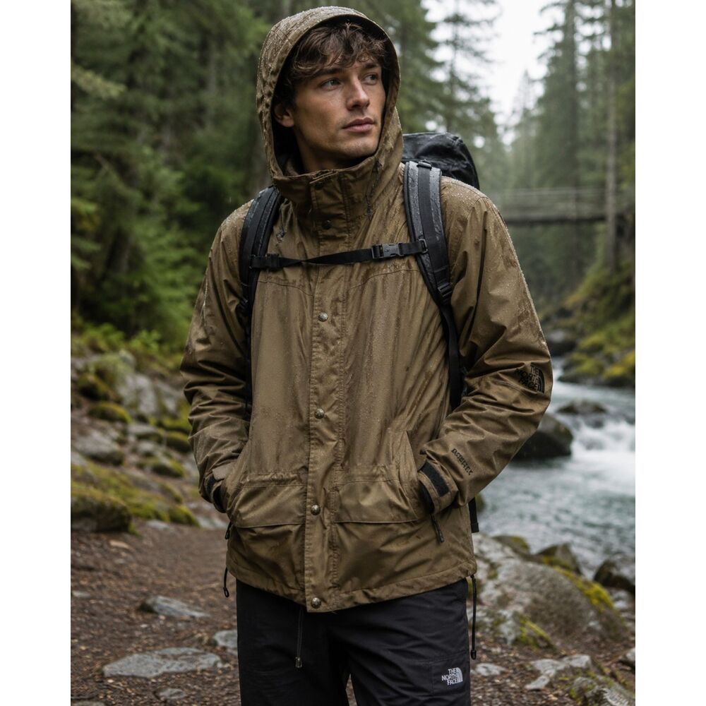 THE NORTH FACE Mountain Light GORE-TEX Waterproof Shell Jacket  Mens Size Medium